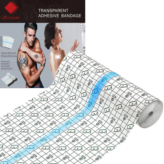 Serfeymi Tattoo Healing Protective Wrap 6"x11 Yard
