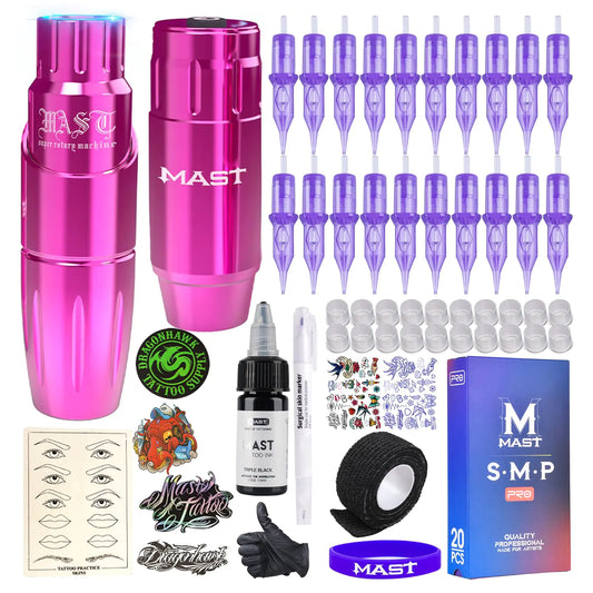 Wireless Tattoo Artist Kit with Mast Tour Pen